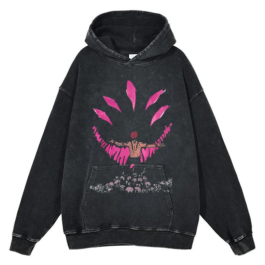 Sukuna "King of Curses" Vintage Hoodie #01