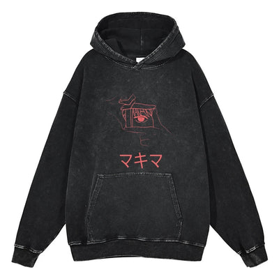 Aki Hayakawa "Curse Devil" Vintage Hoodie #02