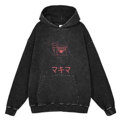 Aki Hayakawa "Curse Devil" Vintage Hoodie #02