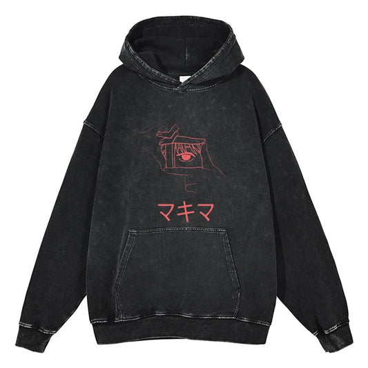 Aki Hayakawa "Curse Devil" Vintage Hoodie #02