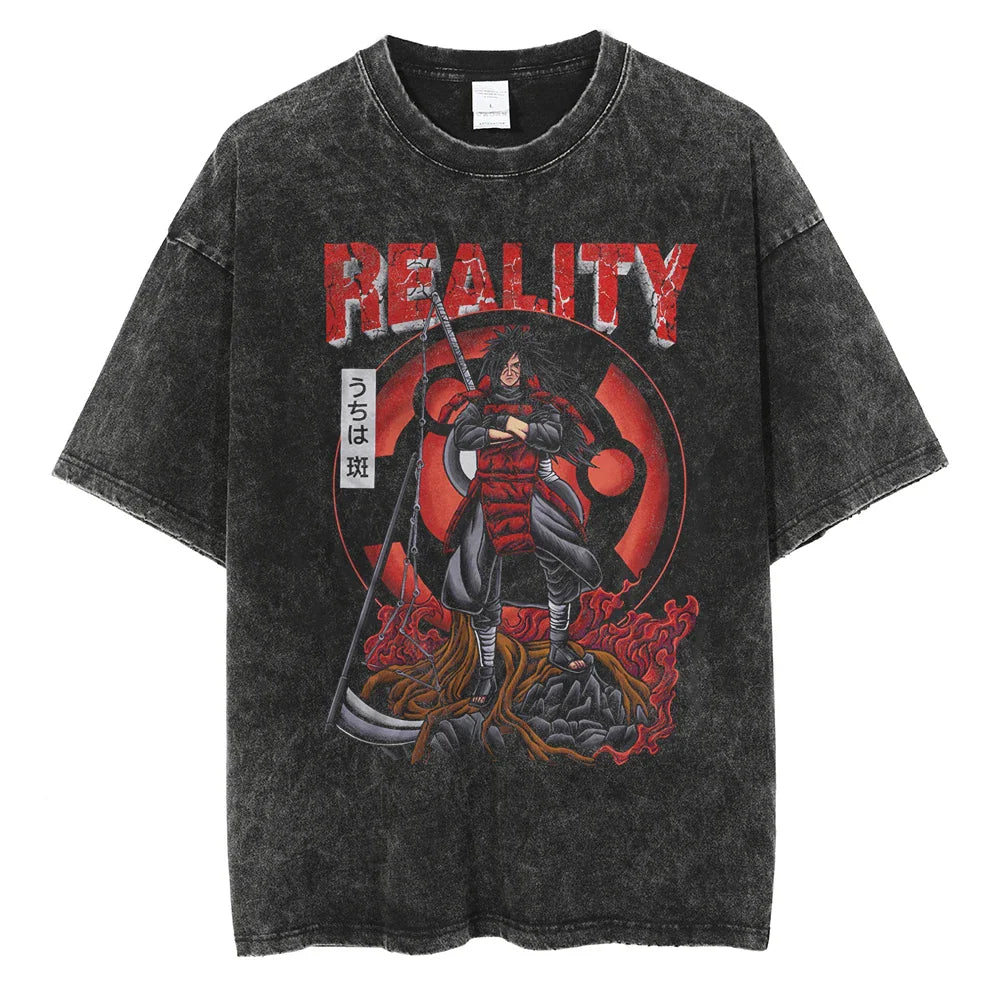 Madara Uchiha "God of War" Vintage T-shirt