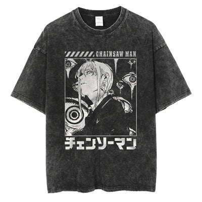 Makima "Domination" Vintage T-shirt #03