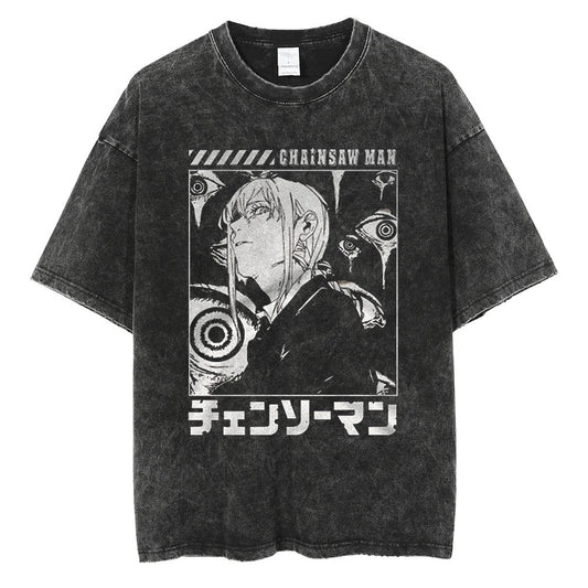 Makima "Domination" Vintage T-shirt #03