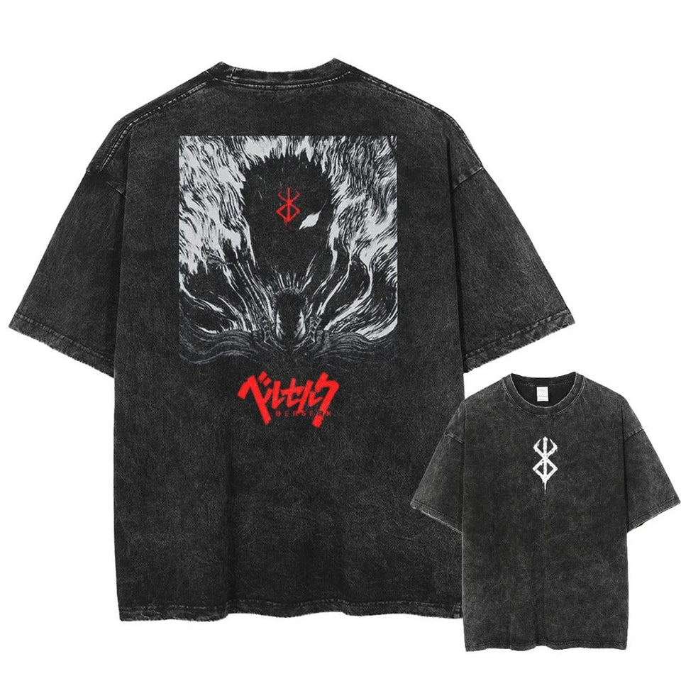Berserk "Dark Fantasy" Vintage T-shirt #01