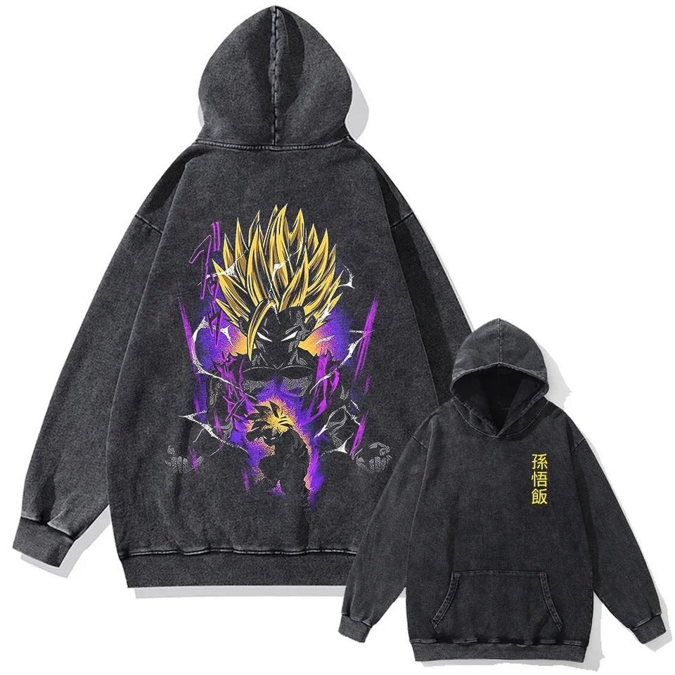 Gohan Vintage Hoodie V1