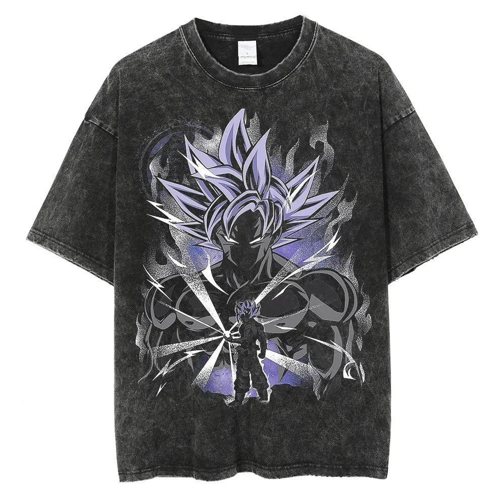 Goku "Spirit Bomb" Vintage T-shirt #05