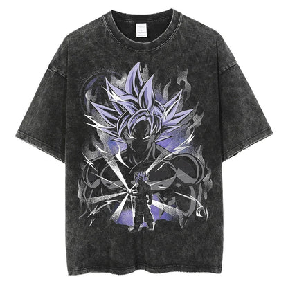 Goku "Spirit Bomb" Vintage T-shirt #05