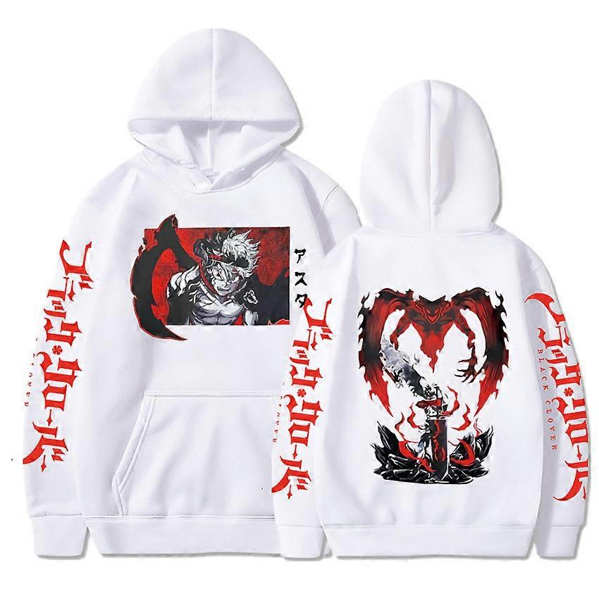 Black Clover "Asta Red Wings" Streetwear Hoodie