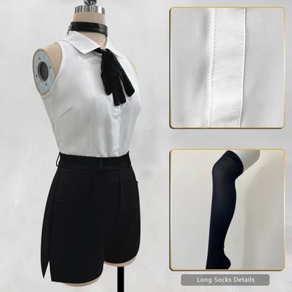 Reze Full Cosplay Devil Costume